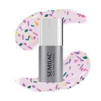 top matt violet galaxy semilac