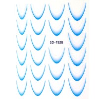 sticker french ombre unghii