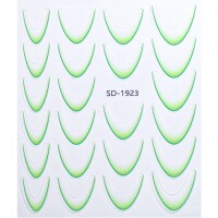 sticker french ombre unghii