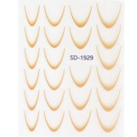sticker french ombre unghii