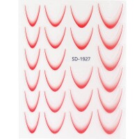 sticker french ombre unghii