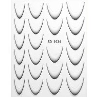 sticker french ombre unghii